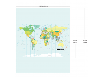 world map 2014 oct